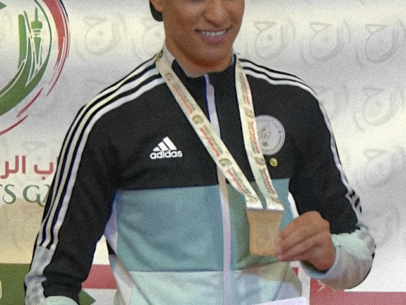 Here is Algerian boxer Imane Khelif who competed at the Paris Olympics