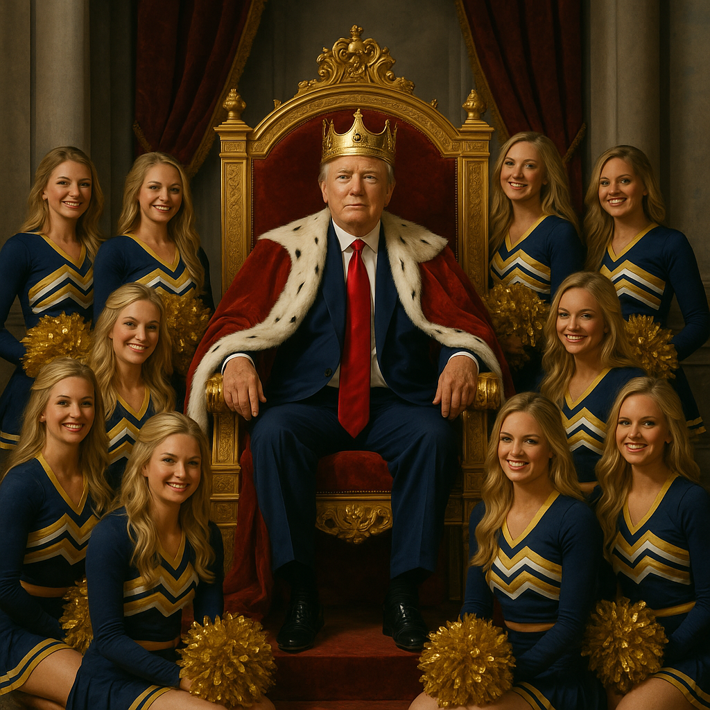 Donald Trump as King