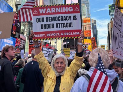 No Kings demonstration October 18 NYC