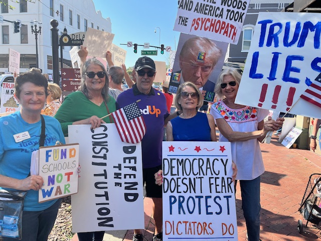 Deland Florida no kings March 2026