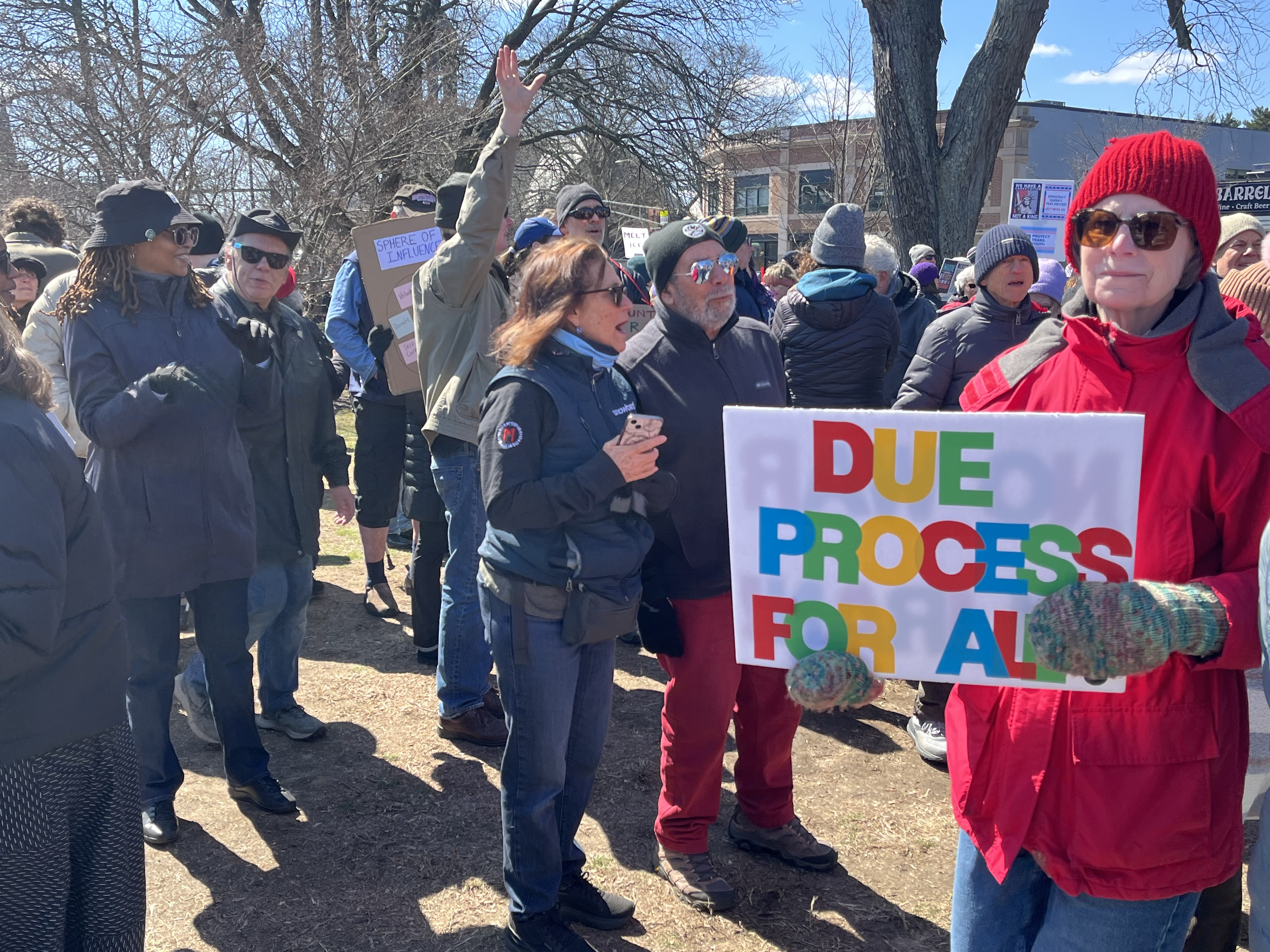 No Kings, Newton MA March 2026